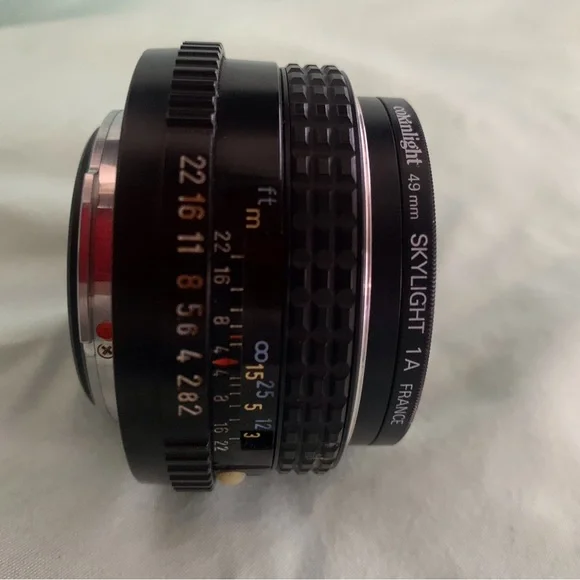 SMC PENTAX-M 1:2 50MM LENS